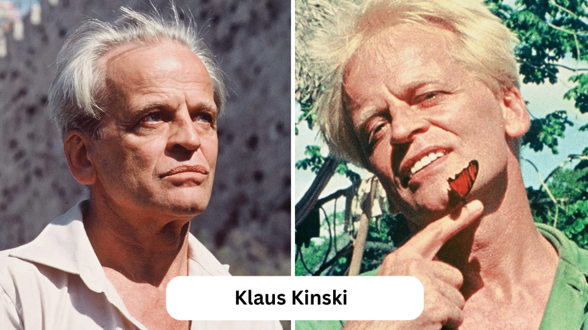 Klaus Kinski – Das zerrissene Genie des deutschen Films